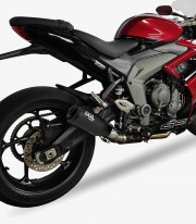 Escape CT4251RB Ixil RB Negro para Triumph Daytona 660 (24-26)
