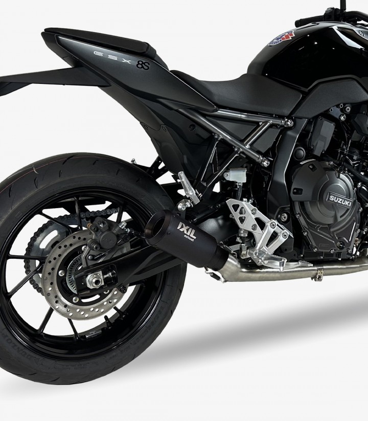 Auspuff CS8248RB Ixil RB Schwarz für Suzuki GSX-8R/S (23-26), GSX-8T/TT (25-26)
