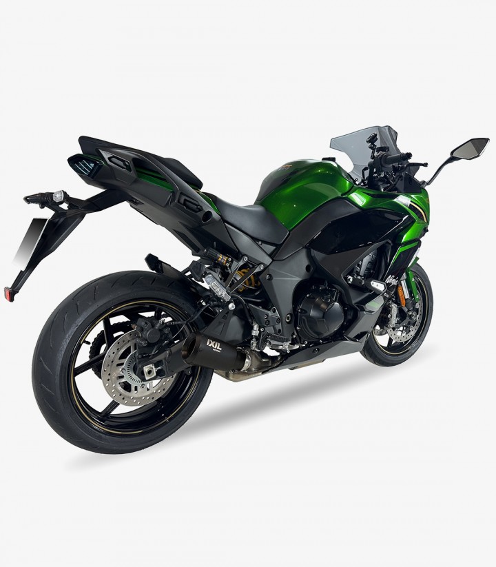 Ixil CK7227RB RB Black Exhaust for Kawasaki Ninja 1100 SX / SE (25)