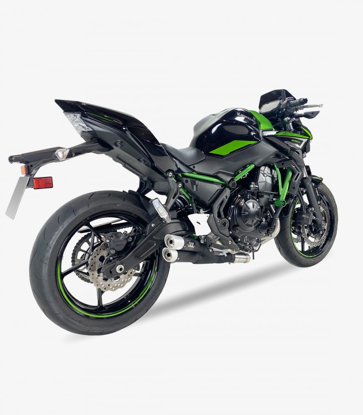 Escape XK7357XB Ixil L3XB Negro para Kawasaki Z 650 / RS - Ninja 650 (23-25)