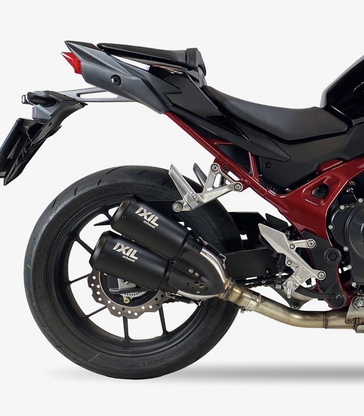 Escape CH6403RB Ixil 2RB Negro para Honda CB 750 Hornet (25)