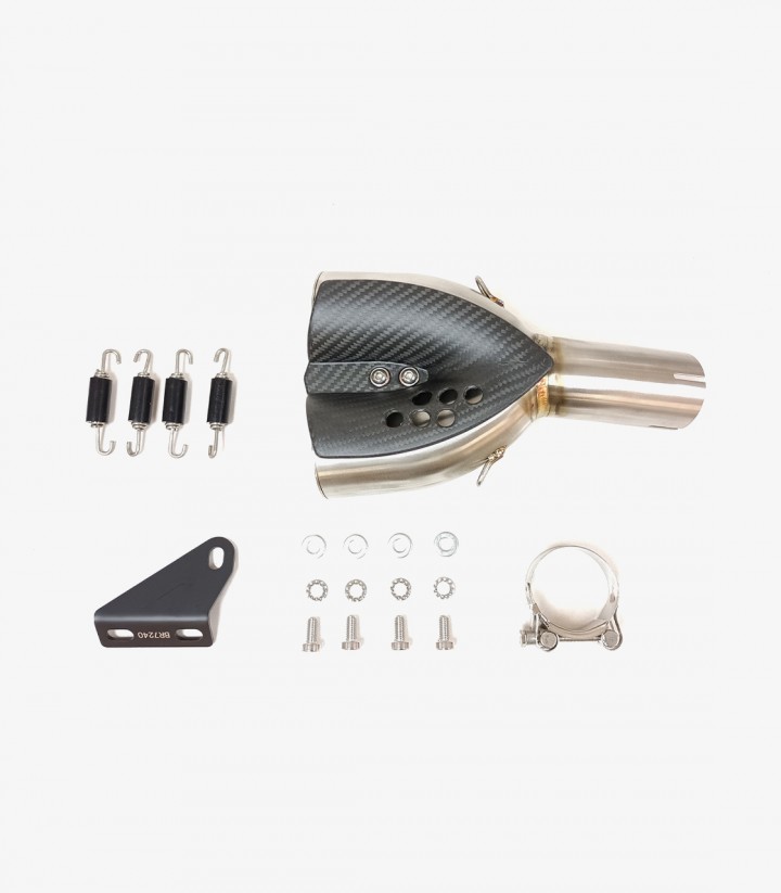 Auspuff CH6403RB Ixil 2RB Schwarz für Honda CB 750 Hornet (25-26)