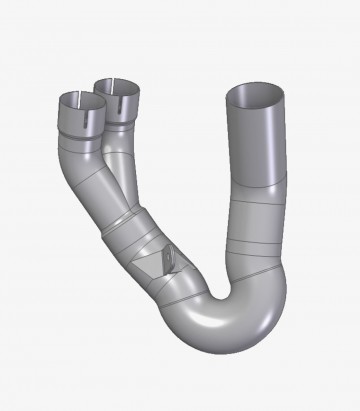 MIVV Decat Pipe D.049.C1 Ducati Hypermotard 950 (21-25)