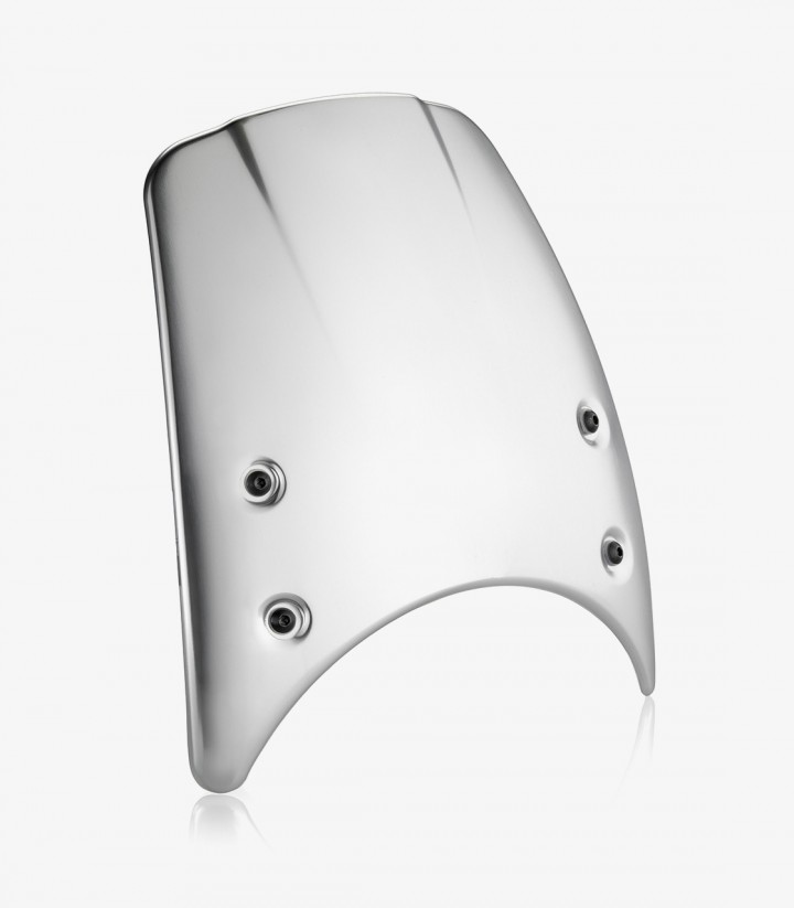 Rizoma Windshield in Silver for several models of BMW, Ducati, Kawasaki, Moto Guzzi & Triumph CF010A