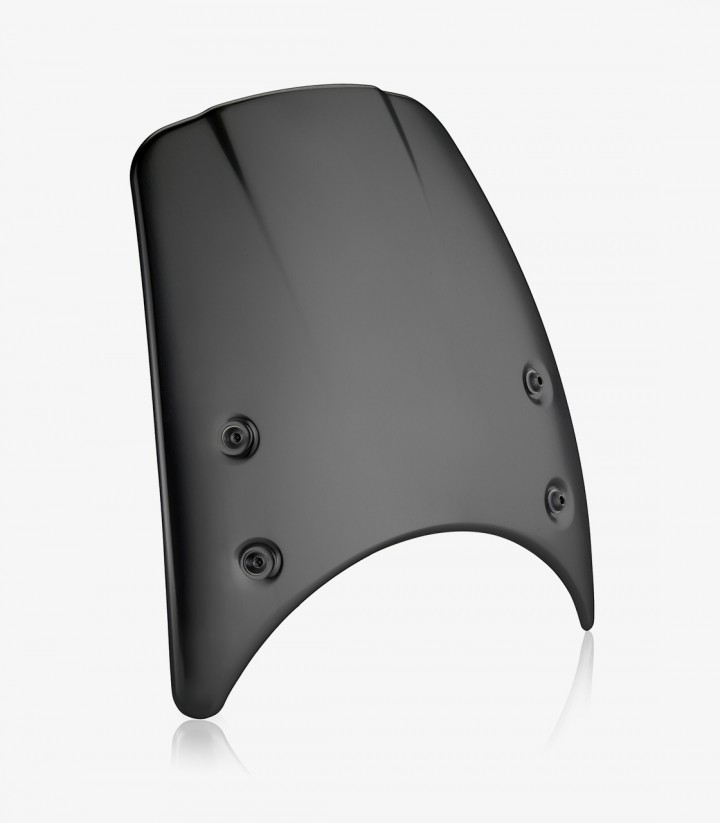 Rizoma Windschild for several models of BMW, Ducati, Kawasaki, Moto Guzzi & Triumph Schwarz CF010B