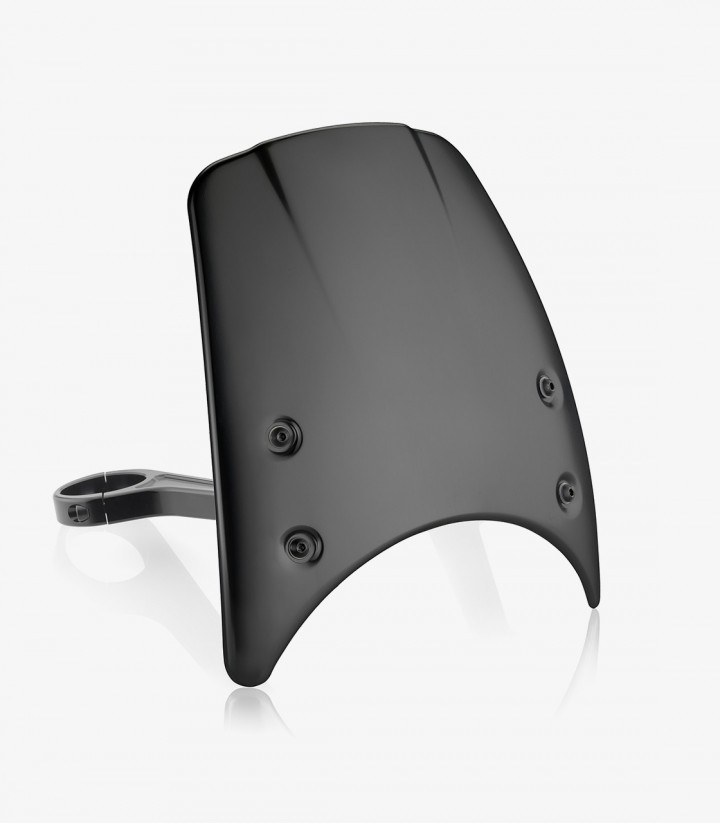 Rizoma Windshield in Black BMW R nineT 1200 Pure (17-24), BMW R nineT 1200 Scrambler (16-24) ZBW081B