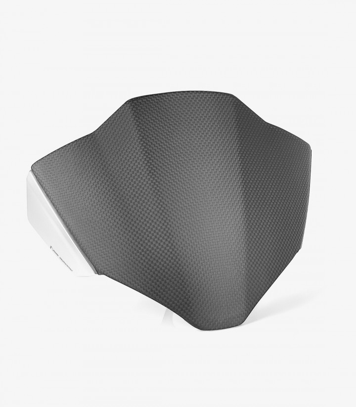 Rizoma Windschild Ducati Streetfighter V4 (20-24) Silber und Carbon ZDM149AK