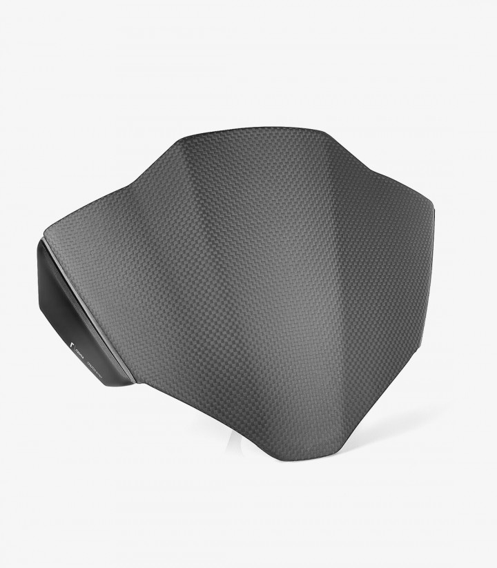Rizoma Windschild Ducati Streetfighter V4 (20-24) Schwarz und Carbon ZDM149BK