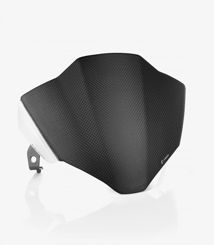 Rizoma Windshield in Silver & Carbon Ducati Monster 937 / + / SP (21-25) ZDM150AK
