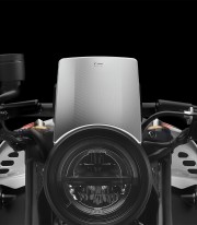 Rizoma Windshield in Silver Yamaha XSR 900 (22-25) ZYF053A