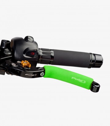 Puig Green Thermal & Anti-Vibration Lever Covers 7778V