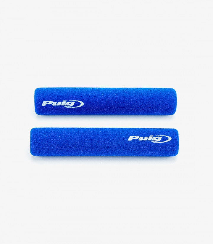 Puig Blue Thermal & Anti-Vibration Lever Covers 7778A