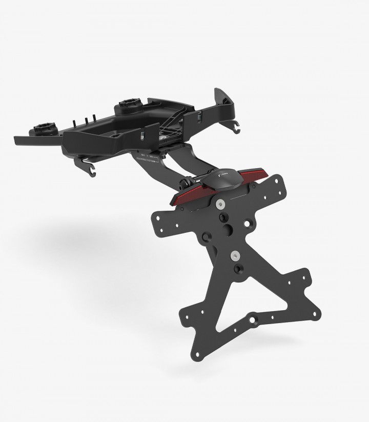 Kennzeichenhalter Rizoma Fox Ducati Hypermotard 821-939 / Hyperstrada / Monster 696-1100 (07-18) PT511B