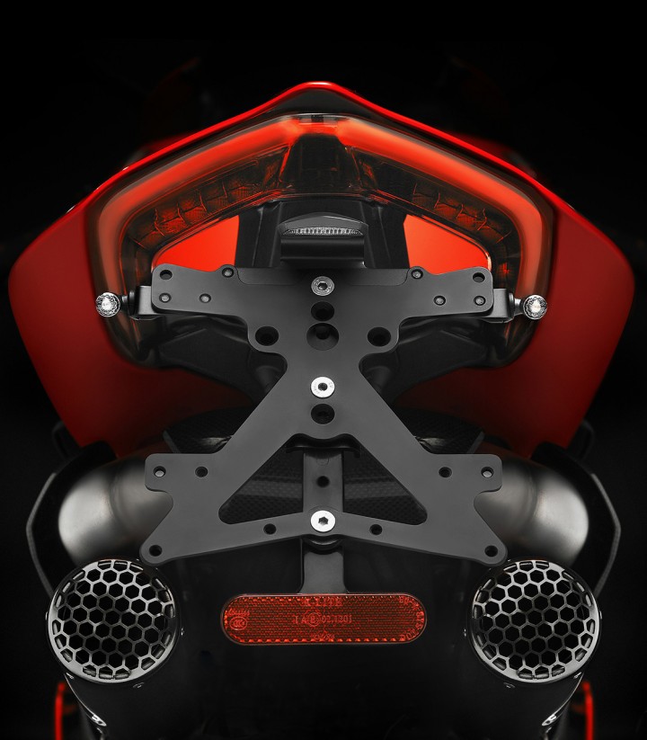 Rizoma Kennzeichenhalter Fox Ducati Panigale V4 (19-24) PT539B