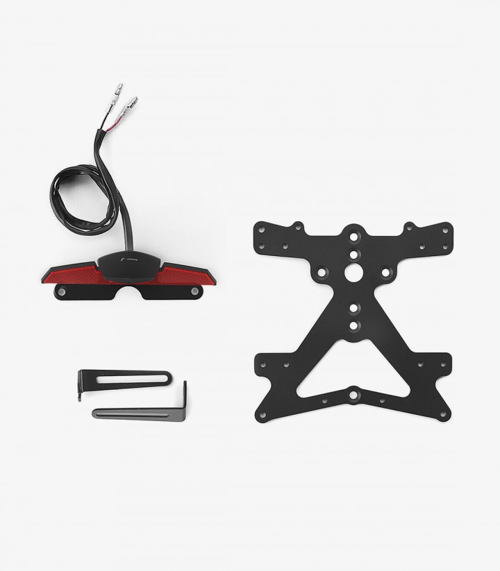 Portamatrículas Rizoma Fox Ducati Hypermotard 698 Mono / RVE (24-25), Ducati Monster 937 (21-25) PT541B