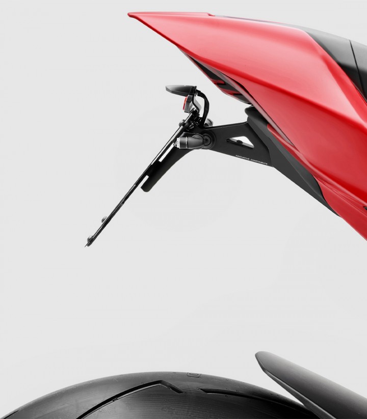 Rizoma License Plate Holder Fox Ducati Panigale V2/V4, Streetfighter V4 (25-26) PT546B