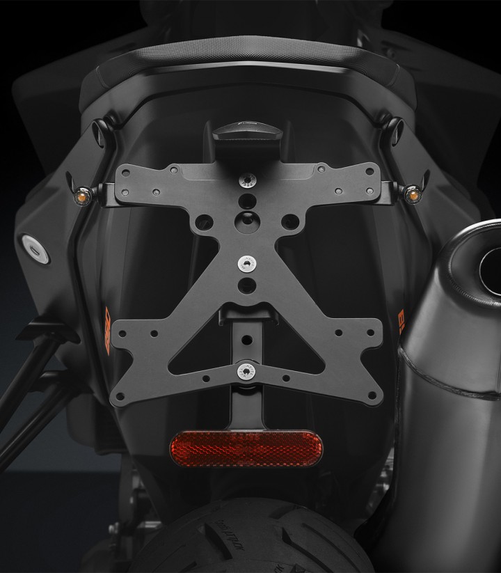 Rizoma Kennzeichenhalter Fox KTM 790 Duke (18-20, 23-26), 890 Duke (20-23) PT691B