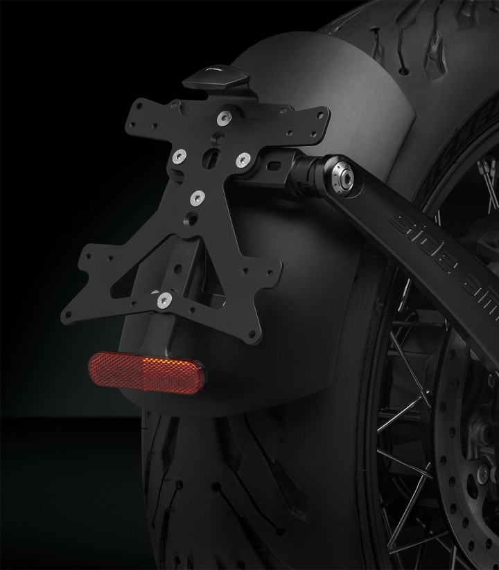 Rizoma Kennzeichenhalter Side Arm BMW R nineT (14-24) PT706B