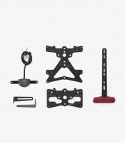 Portamatrículas Rizoma Fox Aprilia RSV4 Factory / R / RR / RF, Tuono V4 R / RR / Factory (09-20) PT800B