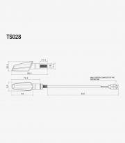 Rizoma Action Turn Signals (1 function) Black TS028B
