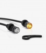 Intermitentes Rizoma Light Unit (1 función) Negro Mate TS070BM