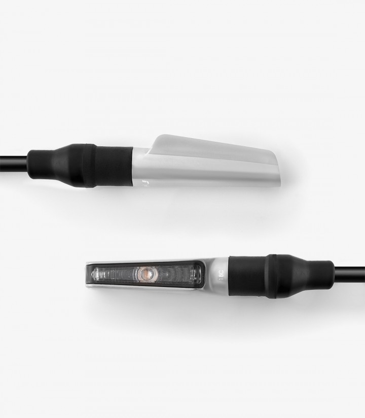 Rizoma Corsa Turn Signals (1 function) Silver TS110A