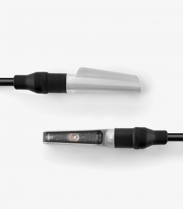 Intermitentes Rizoma Corsa (1 función) Plateados TS110A