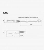 Intermitentes Rizoma Corsa (1 función) Dorados TS110G