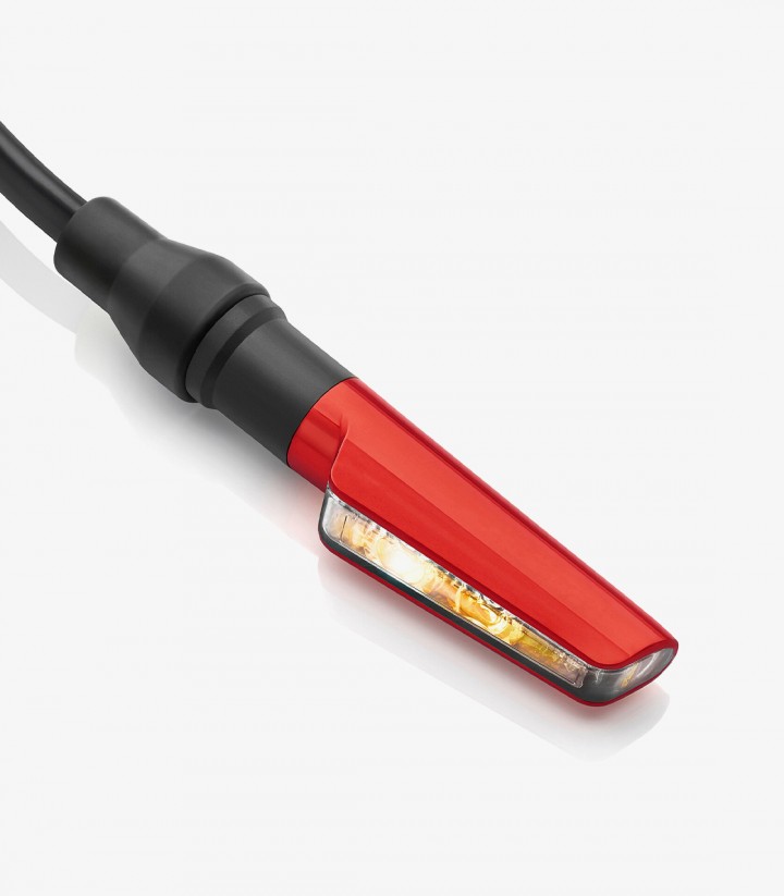 Rizoma Blinker Corsa L (2 Funktionen) Rot TS111R
