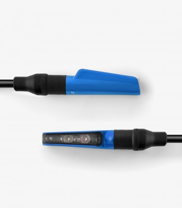Rizoma Corsa L Turn Signals (2 functions) Blue TS111U
