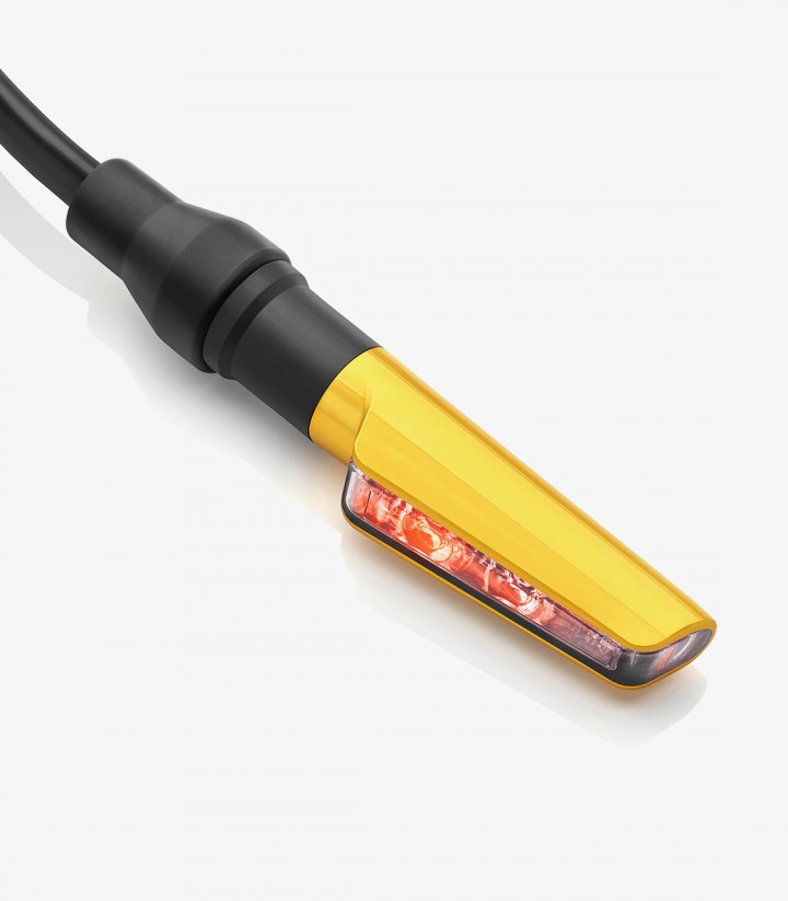 Rizoma Blinker Corsa S (3 Funktionen) Gold TS115G
