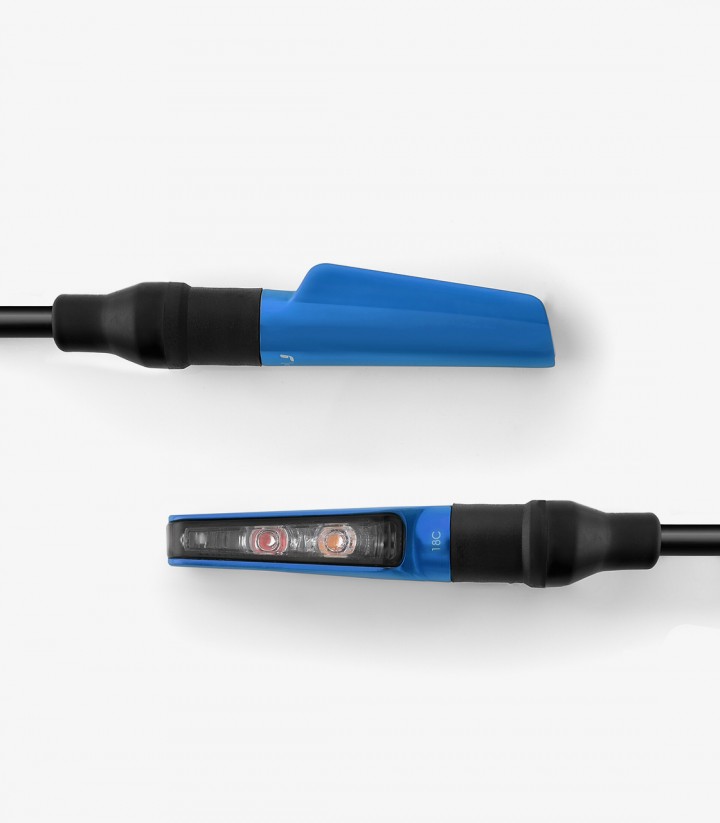 Rizoma Blinker Corsa S (3 Funktionen) Blau TS115U