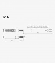 Intermitentes Rizoma Layer (1 función) Negros TS140B