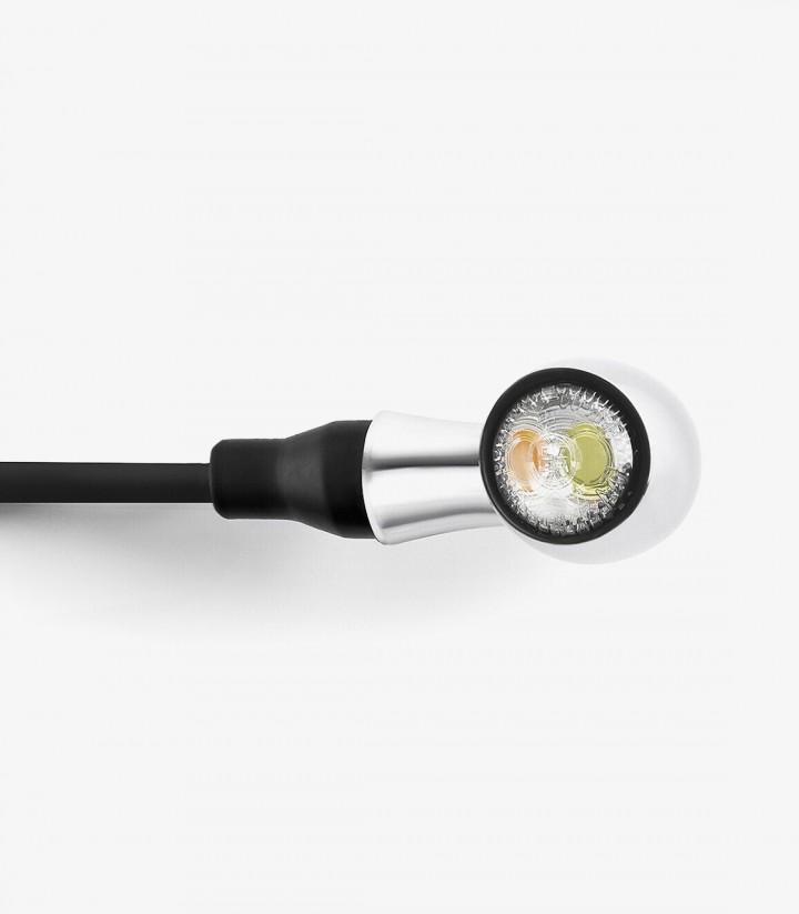 Rizoma Blinker Club S (3 Funktionen) Verchromt TS155CH