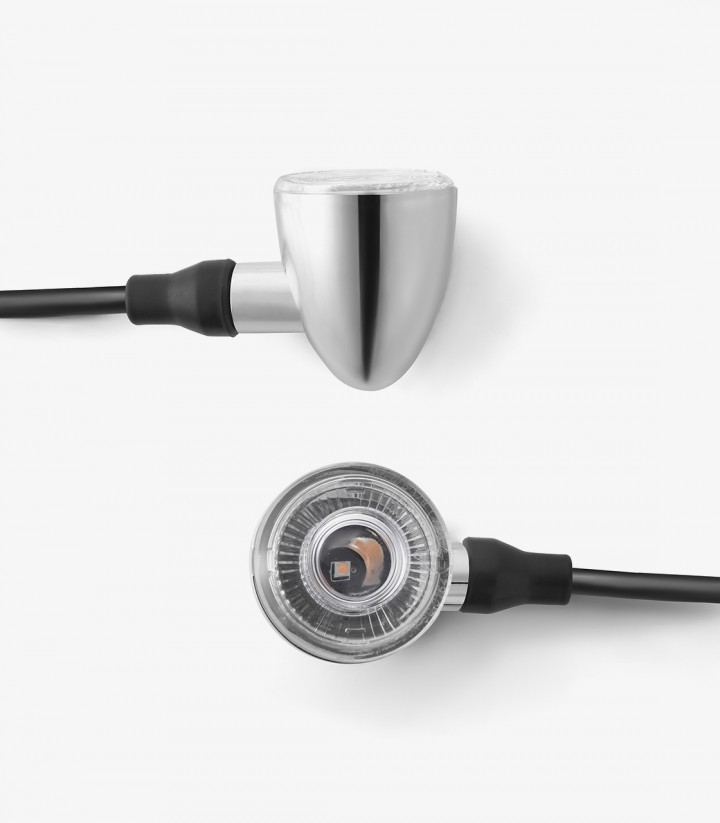 Rizoma Blinker Iride S (3 Funktionen) Verchromt TS165CH