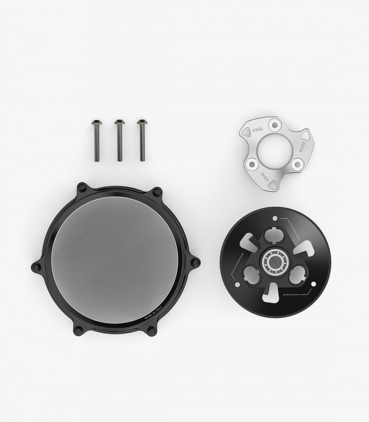 Tapa Embrague Rizoma Plateada Ducati 959/1199/1299 Panigale (12-20), Panigale / Streetfighter V2 (21-24) ZDM179A