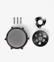 Rizoma Clutch Cover in Black for Ducati 959/1199/1299 Panigale (12-20), Panigale / Streetfighter V2 (21-24) ZDM179B