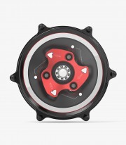 Rizoma Clutch Cover in Red for Ducati 959/1199/1299 Panigale (12-20), Panigale / Streetfighter V2 (21-24) ZDM179R