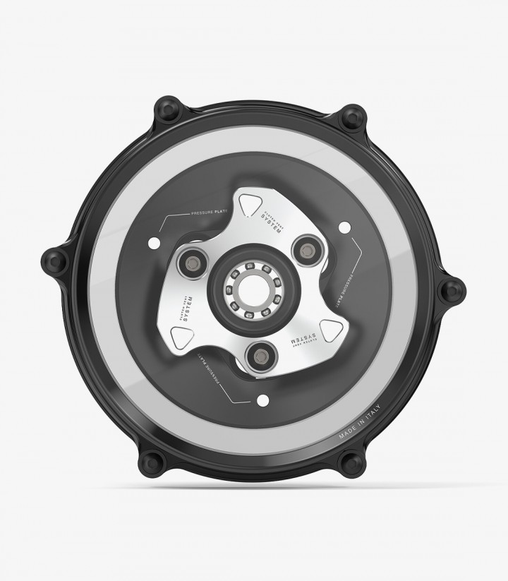 Rizoma Clutch Cover in Silver for Ducati Panigale / Streetfighter V4 (18-25) ZDM181A