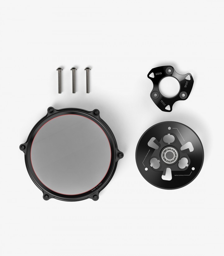 Tapa Embrague Rizoma Negra Ducati Panigale / Streetfighter V4 (18-25) ZDM181B