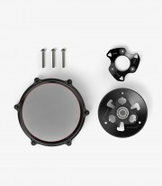 Rizoma Clutch Cover in Black for Ducati Panigale / Streetfighter V4 (18-25) ZDM181B