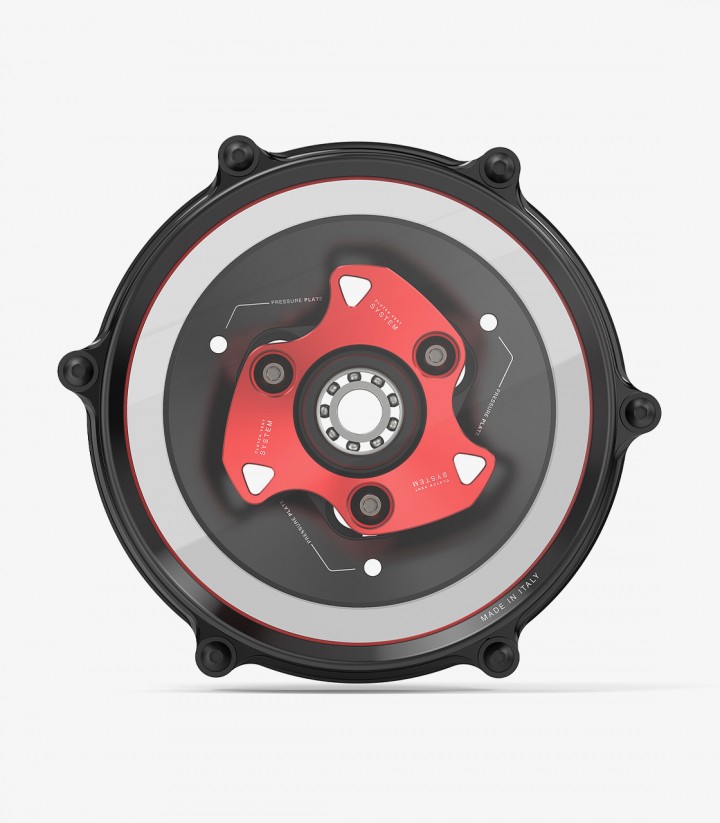 Tapa Embrague Rizoma Roja Ducati Panigale / Streetfighter V4 (18-25) ZDM181R