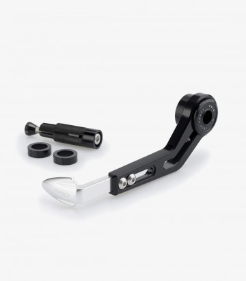 Puig Universal Clutch / Brake Lever Guard in Silver 3877P+3765P