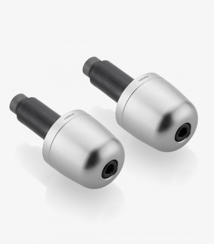 Rizoma Bar Ends in Silver Universal M6 MA302A