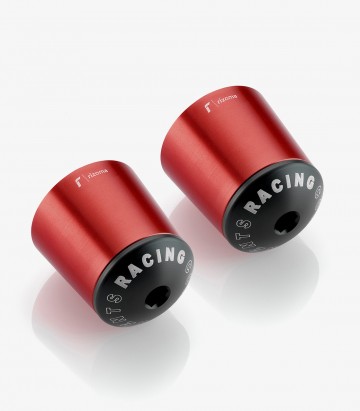 Contrapesos Rizoma Rojos para varios modelos de BMW, Kawasaki y Yamaha MA510R