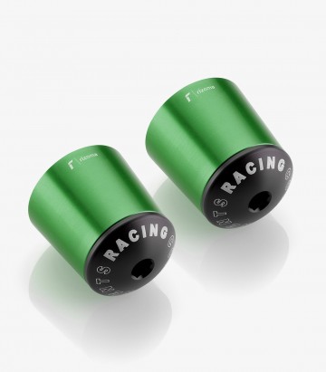 Rizoma Bar Ends in Green for several models of BMW, Kawasaki y Yamaha MA510V