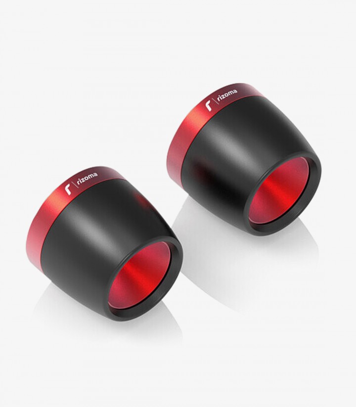 Rizoma Bar Ends in Red Honda CB 750 Hornet (23-25) MA542R
