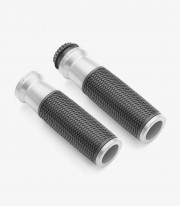 Rizoma Urlo Grips Silver GR222A