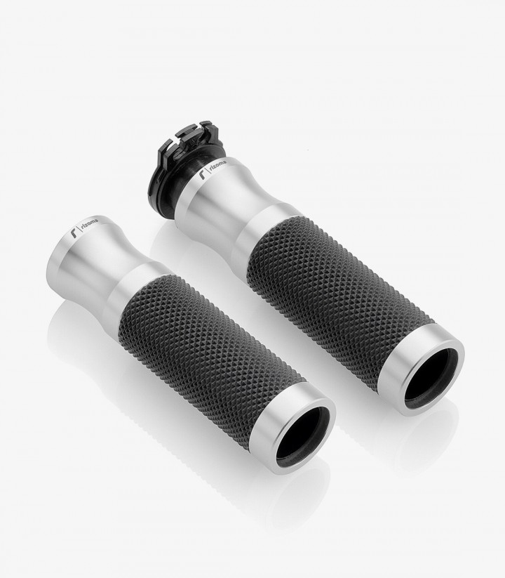 Puños Rizoma Sport Plateados GR255A
