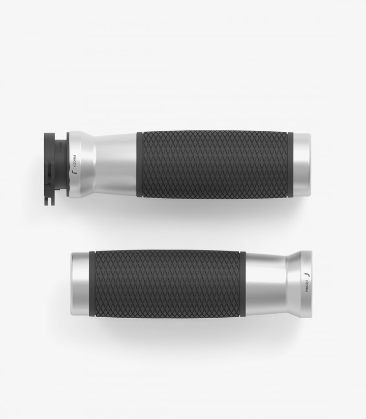 Rizoma Urlo Grips Silver GR257A